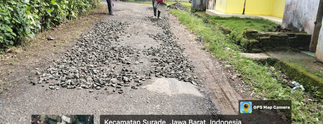 Kegiatan Pembangunan Pengaspalan Jl.Ciloa - Masdugel Desa Wanasari Kec, Surade Kab, Sukabumi3